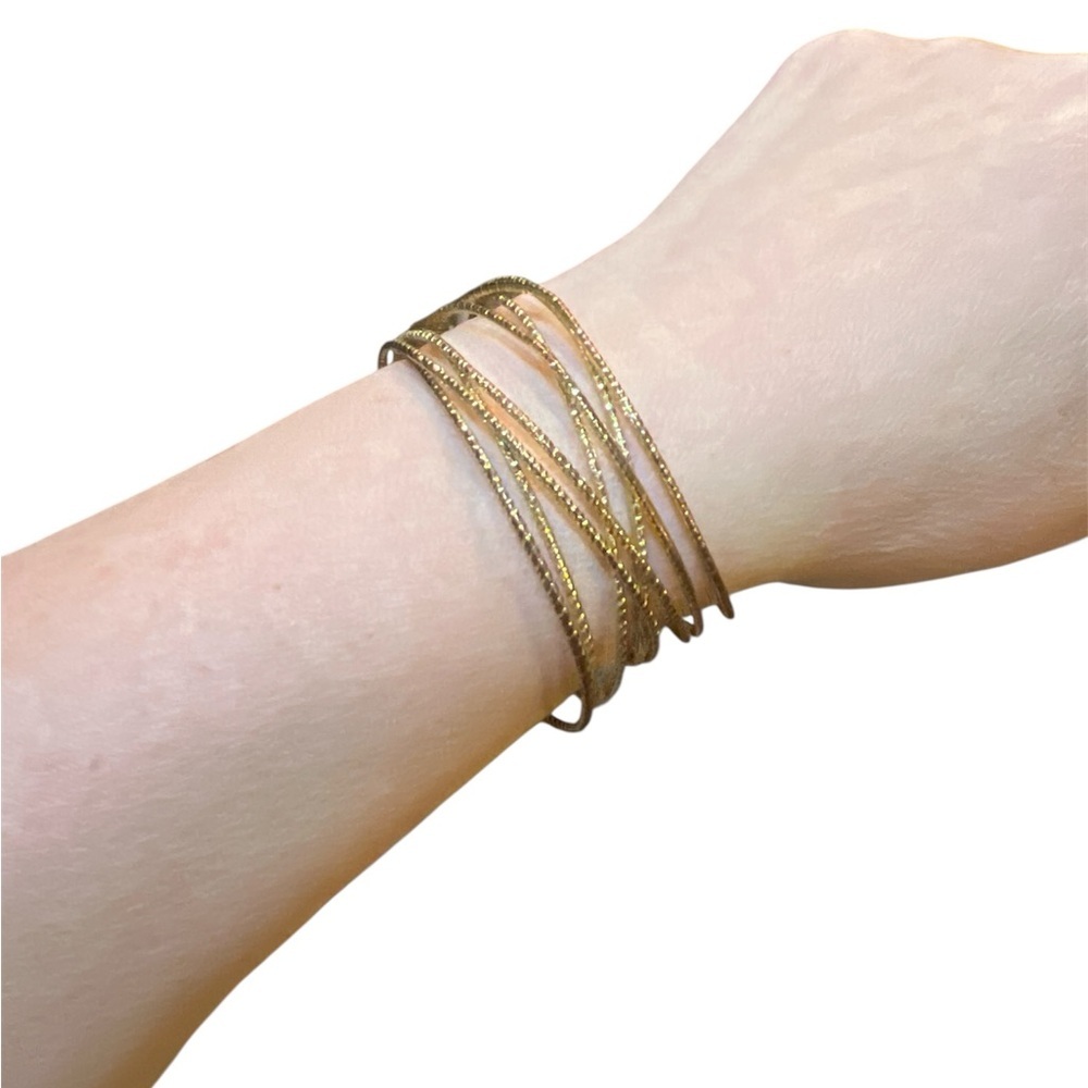 Elegant Gold-Tone Bracelet